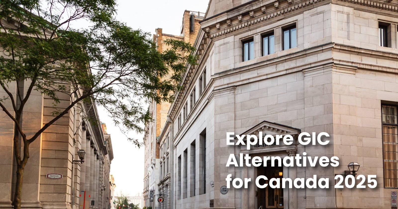 gic alternatives for canada
