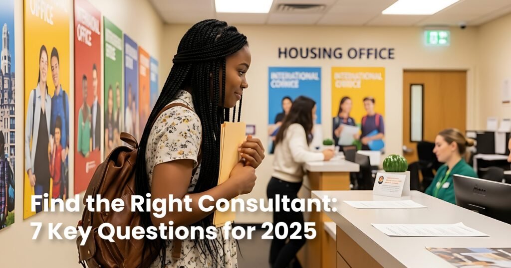 right consultant for study abroad