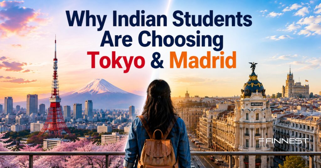 Why Indian Students Are Choosing Tokyo & Madrid