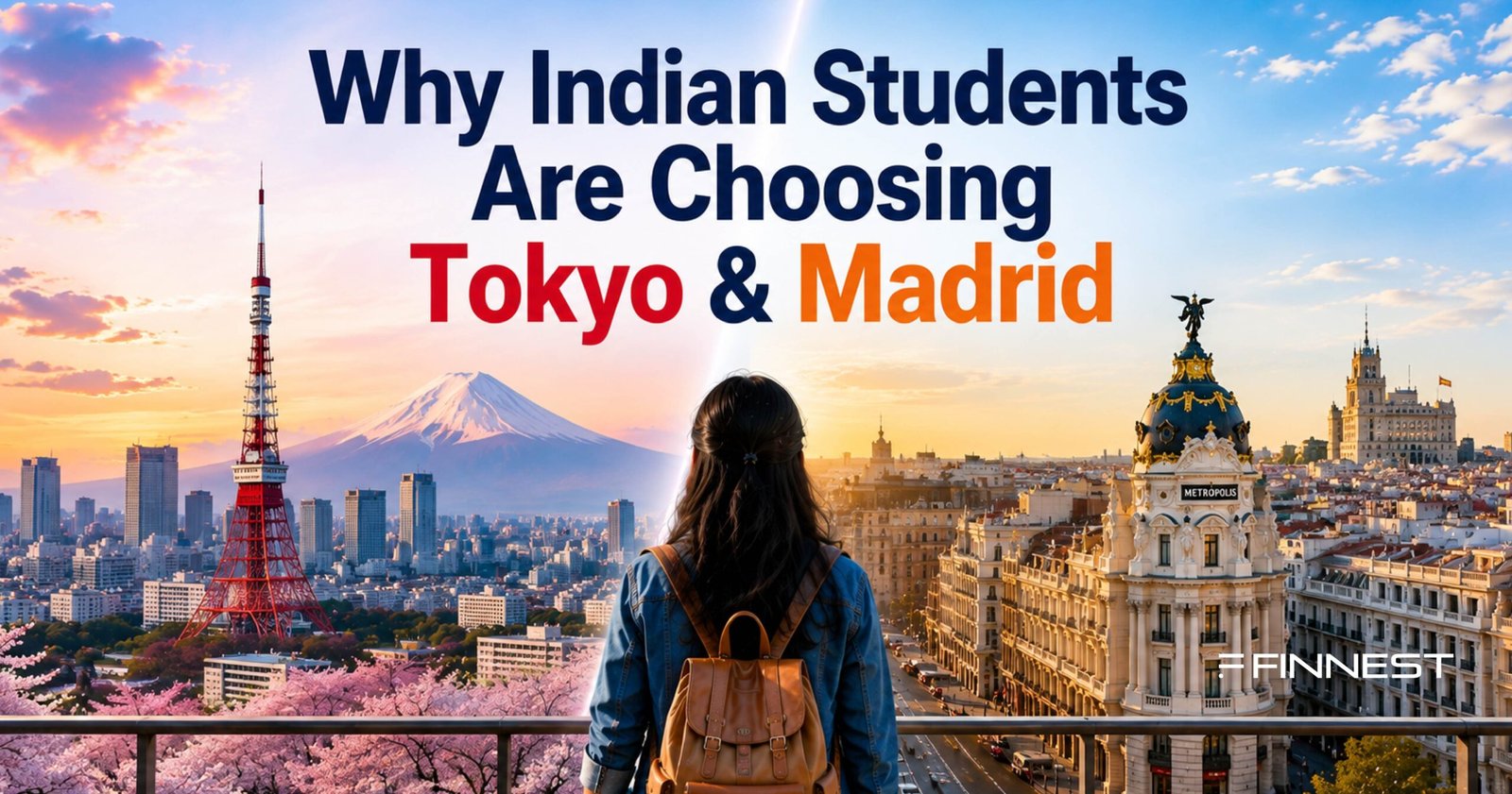Why Indian Students Are Choosing Tokyo & Madrid
